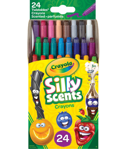 Crayola - Silly Scents 24 Mini Crayons