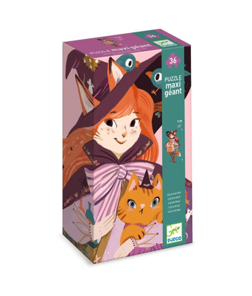 Puzzle Géant / Lily La Sorcière - 36 Pcs + 1 Minia