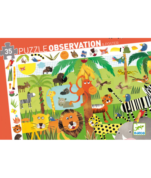 Puzzle Observation Jungle