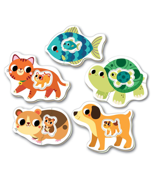 5 Baby Puzzles-petits Animaux Refresh