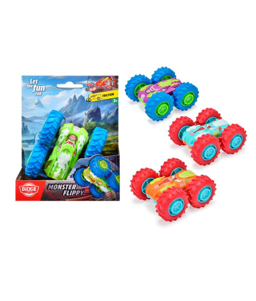 Monster Flippy - Voiture A Friction Assortie