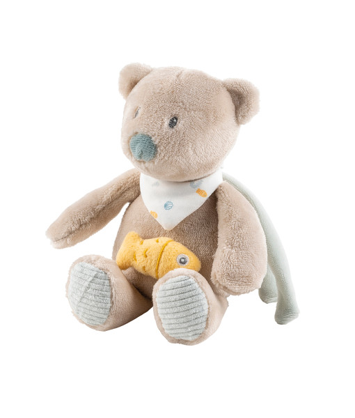 Peluche Musicale Jules L'ours 23cm