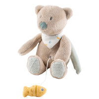 Peluche Musicale Jules L'ours 23cm