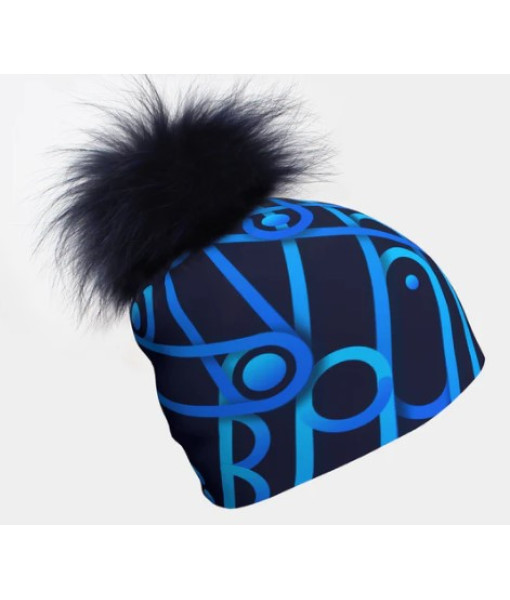 Bonnet Mecanique Pompon Fourrure Nat. Small