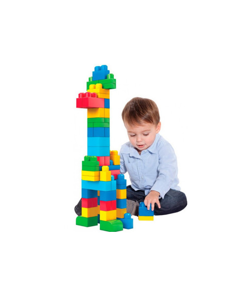 Mega Bloks-sac De Blocs Geants 60 Pcs 2/s