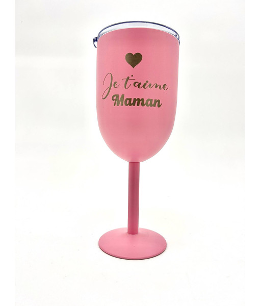 Isotherme - Coupe à vin - Je t'aime maman