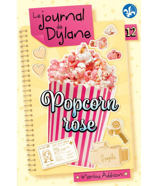 Roman - le Journal de Dylane Vol. 12 : Popcorn Rose
