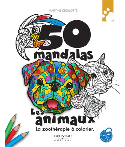 50 Mandalas - Les Animaux