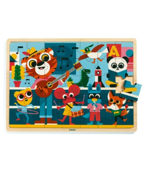 Puzzle Bois-puzzlo Music 35 Pcs
