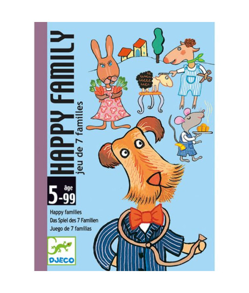 Carte - Djeco - Happy Family