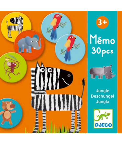 Jeu de mémoire - Jungle