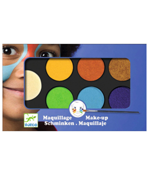 Coffret Maquillage Palette 6 couleurs - Nature