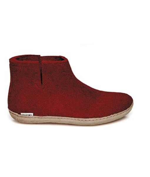 Glerups-boot-leather-red