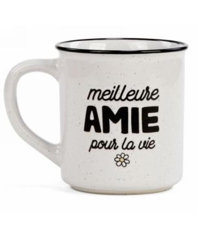 Tasse - Meilleure Amie blanche - Boutique Amandine Joliette