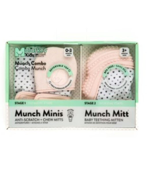 Mini Munch Combo-rose/coeur