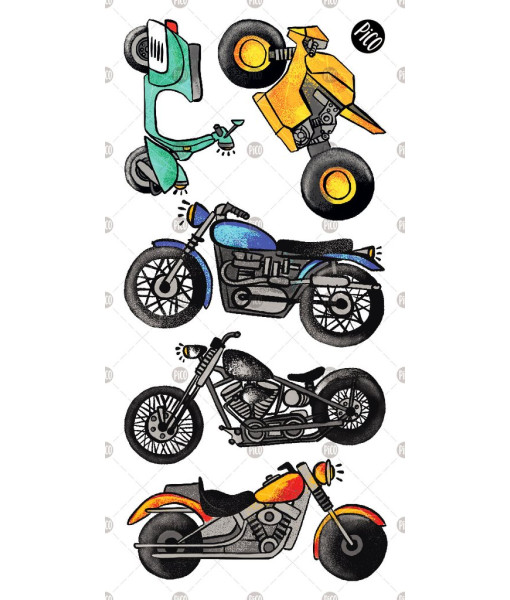 Tatouage - Amour De La Moto