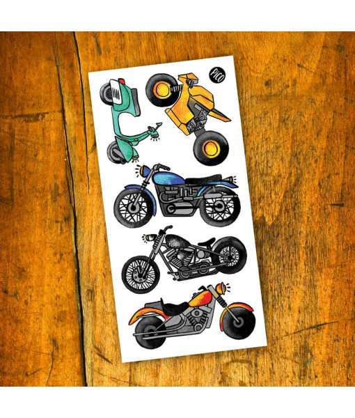 Tatouage - Amour De La Moto