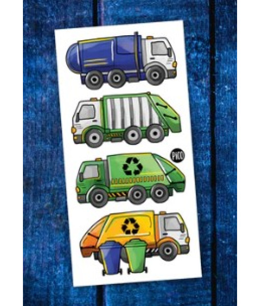 Tatouages Pico-camions De Recyclage